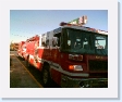 Fire engines arrive at Kennewick after a transponder blows